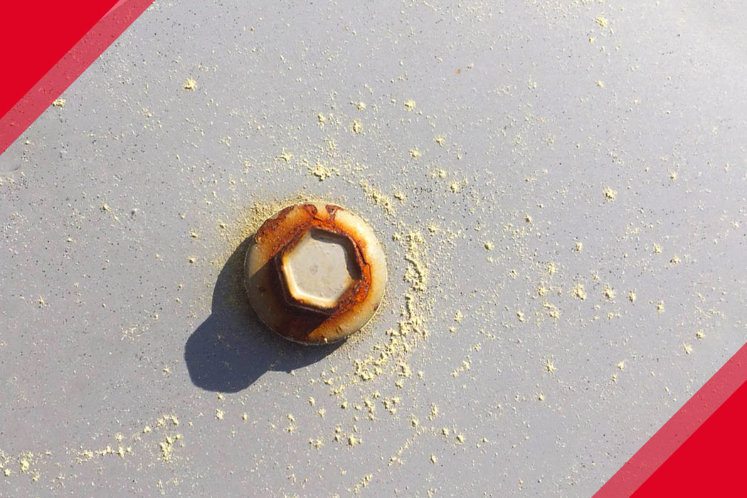 HAVE A RUSTY FASTENER? YOU MAY BE NERVOUS FOR NO REASON.