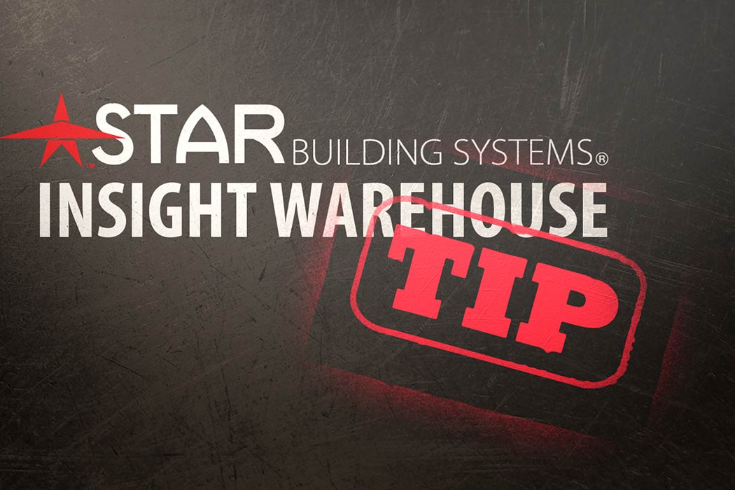 INSIGHT WAREHOUSE TIP WITH MIKE GREER